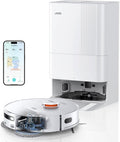 JONR P20 Pro Robot Vacuum and Mop, 8150Pa Suction, Self-Cleaning & Hot Air Drying, Auto Dust Emptying & Water Refilling, Anti-Tangle, Obstacle Avoidance, All-in-One Vacuum Cleaner