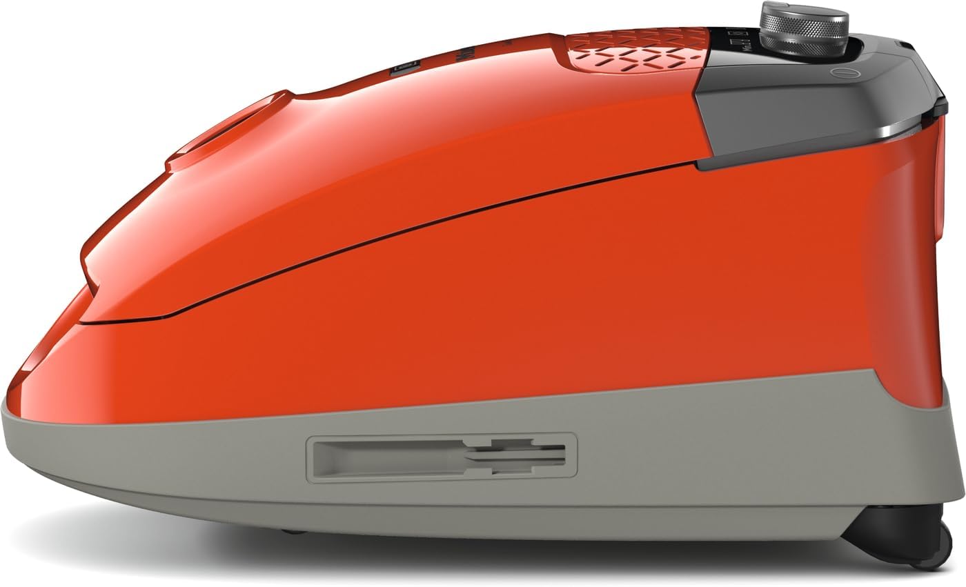 Miele Guard S1 Junior Bagged Vacuum Cleaner with AirClean Filter, Terra Red | Powerful Cylinder Vacuum, Compact Design Perfect for Smaller Homes, Suitable for Carpets and Hard Floors