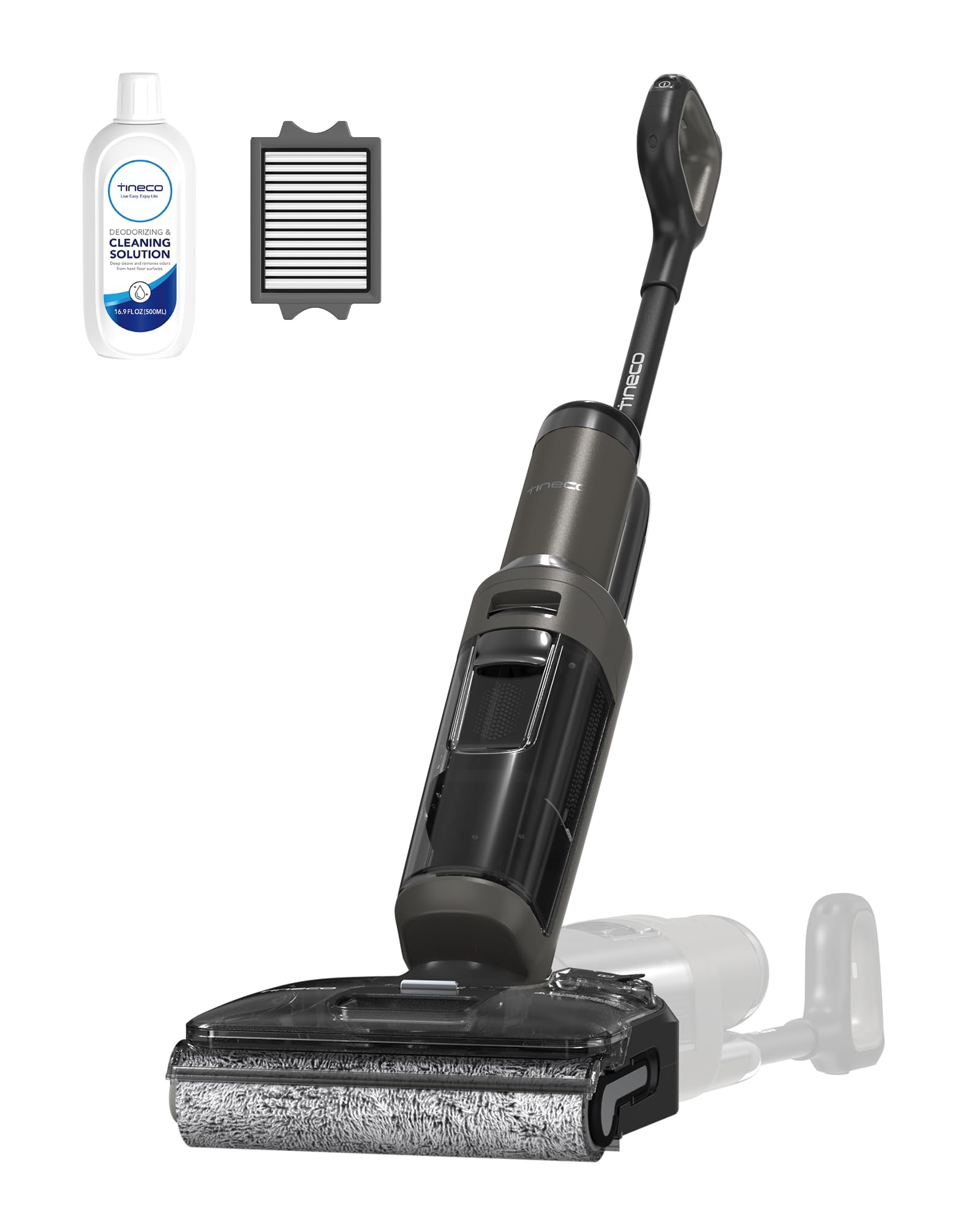 Tineco Floor ONE Stretch S6 Lite Wet Dry Vacuum Cleaner, 180°Lay-Flat, 13cm Compact Design, Self-Cleaning, Long Runtime, Dual-Sided Edge, Enhanced Cleaning Flexibility