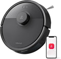 Roborock Q7B Robot Vacuum, 8000 Pa Powerful Suction, Dual Anti-Tangle System, Zero-Tangle Side Brush, App Control, Black
