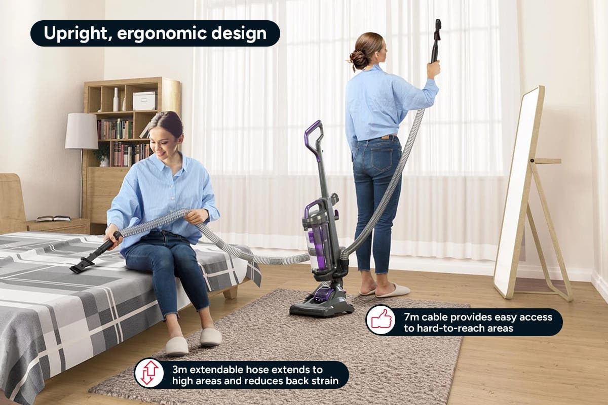 Kogan 1000W Upright Vacuum Cleaner - KAURVAC900C