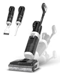 Tineco Floor ONE Stretch S6 Wet Dry Vacuum Cleaner, 180°Lay-Flat, 13cm Compact Design, 70℃ Flashdry Self-Cleaning in 5min, Long Runtime, Dual-Sided Edge Cleaning, Enhanced Flexibility