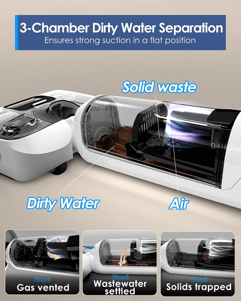 Tineco Floor ONE Stretch S6 Lite Wet Dry Vacuum Cleaner, 180°Lay-Flat, 13cm Compact Design, Self-Cleaning, Long Runtime, Dual-Sided Edge, Enhanced Cleaning Flexibility