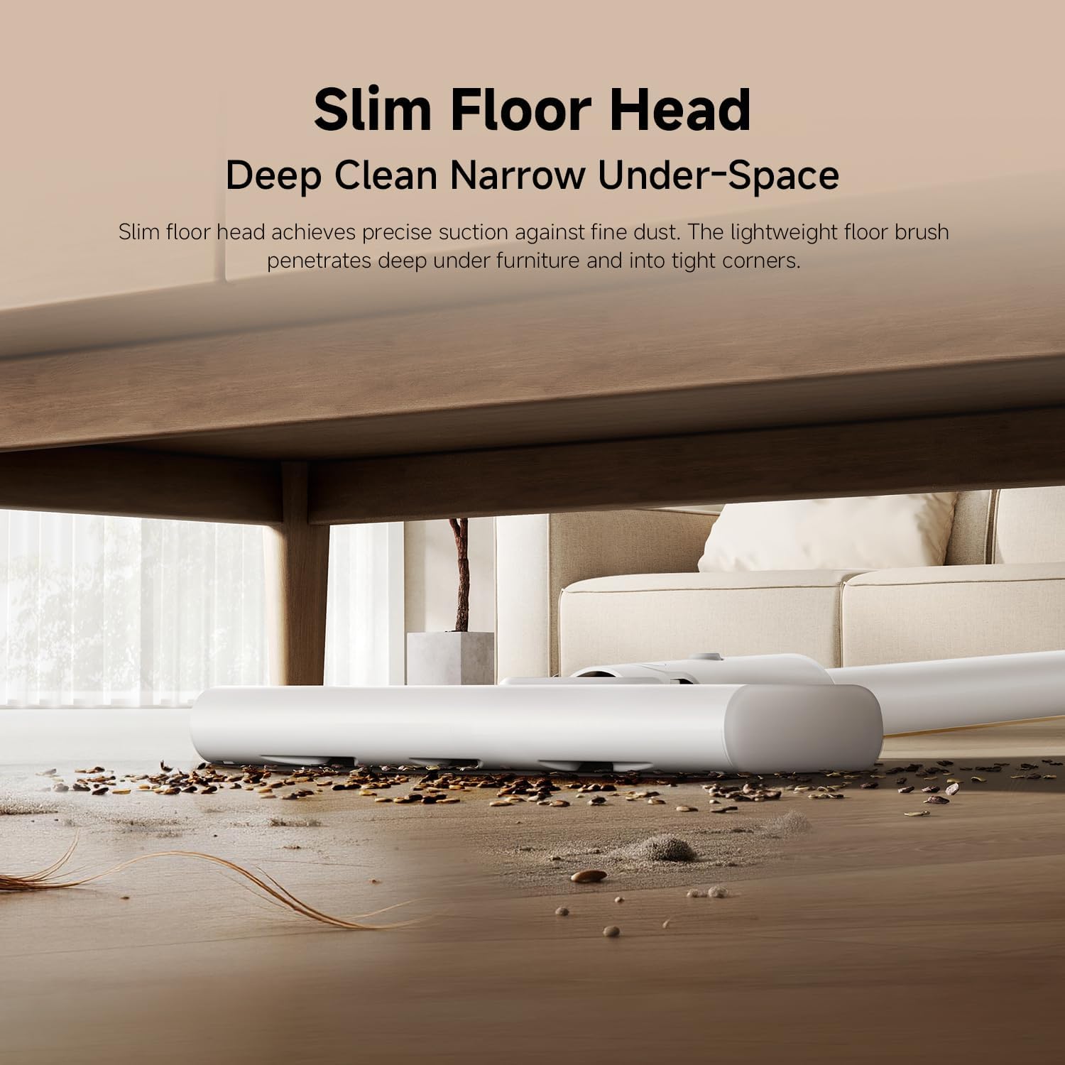 Xiaomi P30 Cordless Vacuum Cleaner, 22,000 Pa, Strong Suction, Lightweight 860 g, 40 Minutes Continuous Operation, 5-Stage Precision Filter, 2-Way Brush Nozzle, Compatible with Car & Crevice AU
