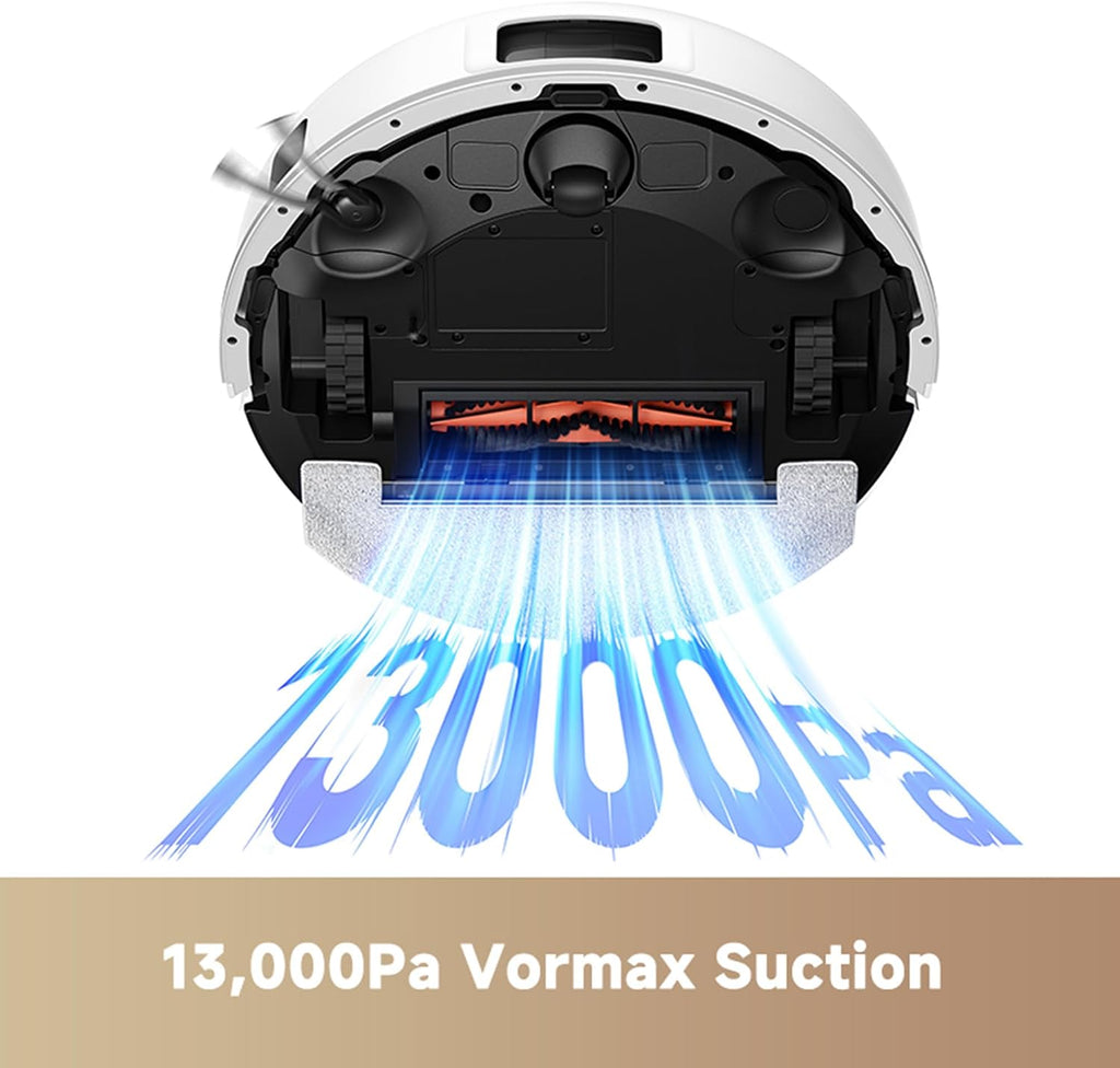 MOVA E20s Pro Plus, Auto-Empty Robot Vacuum Cleaner and Mop, 13,000Pa Suction Power, 3DAdapt Obstacle Avoidance & Smart Pathfinder Technology, 90-Day Self-Emptying Robotic Vacuum