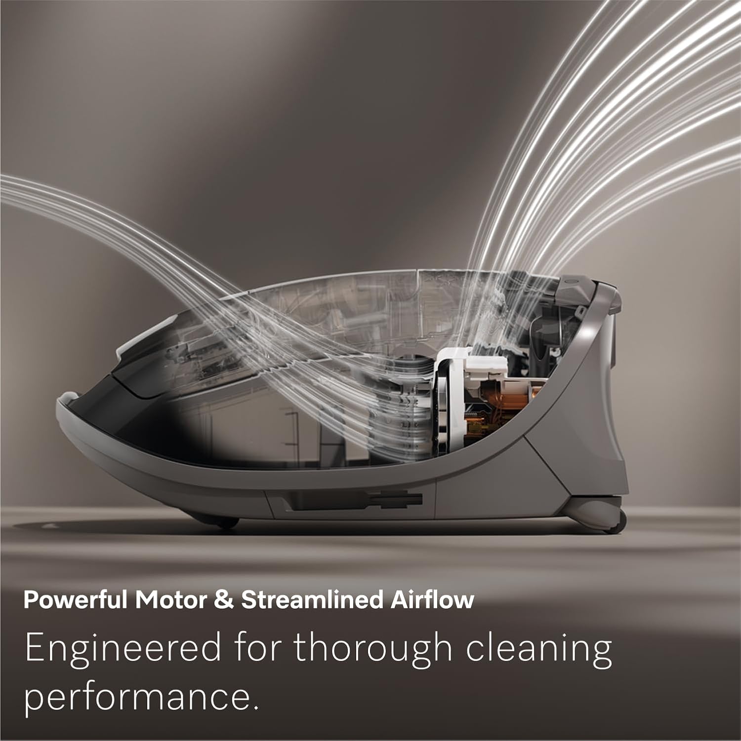 Miele Guard S1 Junior Bagged Vacuum Cleaner with AirClean Filter, Terra Red | Powerful Cylinder Vacuum, Compact Design Perfect for Smaller Homes, Suitable for Carpets and Hard Floors