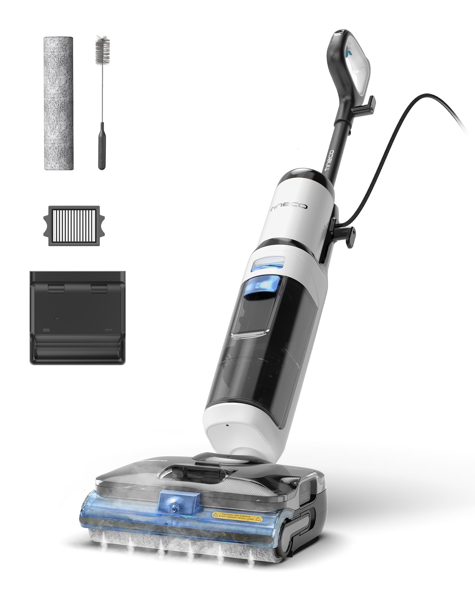 Tineco Floor ONE Stretch S6 Lite Wet Dry Vacuum Cleaner, 180°Lay-Flat, 13cm Compact Design, Self-Cleaning, Long Runtime, Dual-Sided Edge, Enhanced Cleaning Flexibility
