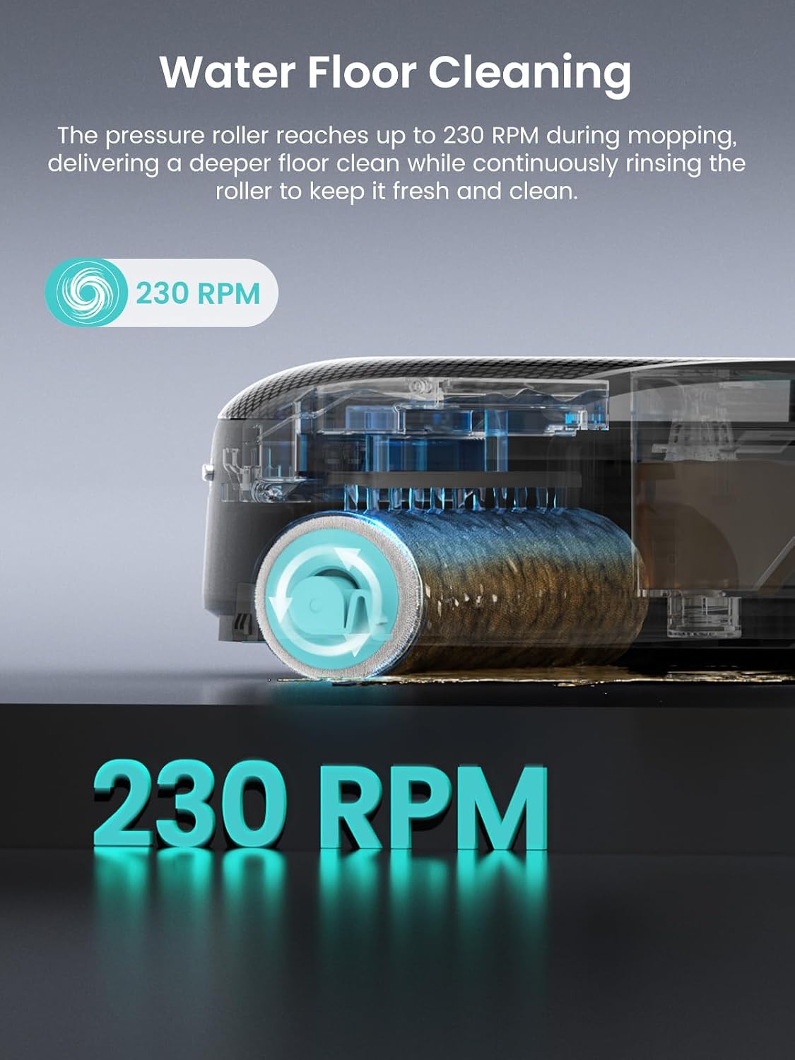 LEFANT M5 Max Robot Vacuum and Mop with Self-Emptying Base, 23000 Pa, 180mins, 3.2L Self-Emptying, 120-Day Hands-Free, dToF Laser Navigation, 5G WiFi/App/Alexa, Black