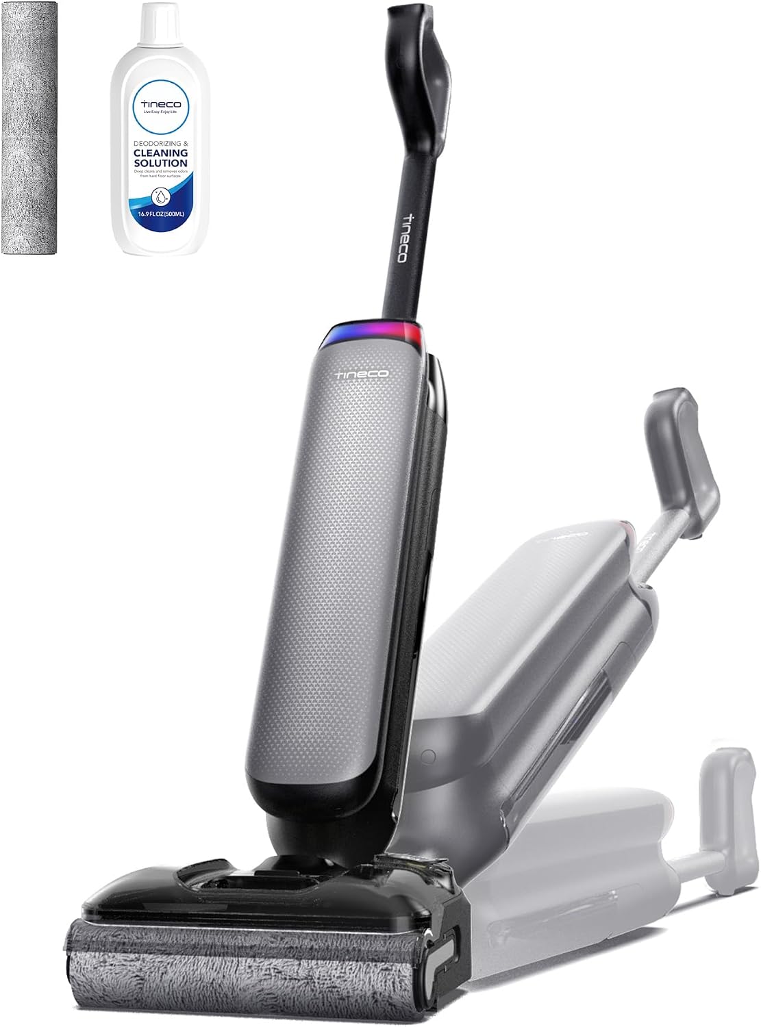 Tineco Floor One S7 Artist Wet Dry Vacuum Cleaner, 22kPa Suction, iLoop Smart Sensor, DualBlock Anti-Tangle Design, 85℃ Flashdry, 50 Min Runtime, Dual-Edge Cleaning, 180° Lay-Flat