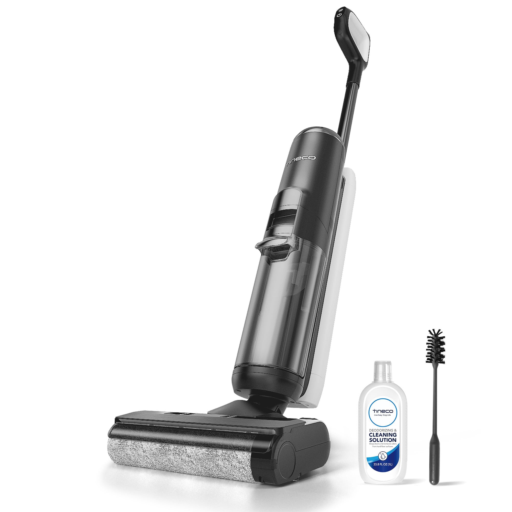 Tineco iFLOOR 5 Breeze Complete Wet Dry Vacuum Cordless Floor Washer, One-Step Cleaning for Hard Floors, Edge Clean, Auto Self-Cleaning, Lightweight & Cordless Design