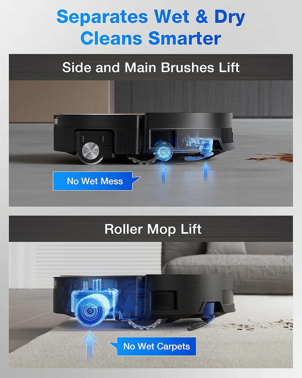 ECOVACS DEEBOT X11 PRO Omni Robot Vacuum and Mop, Auto Refill & Drain Station, 75°C Hot Wash, PowerBoost 1000m² Coverage, 19500Pa Suction, AI Agent YIKO, Self-Cleaning for Carpets Pet Hair