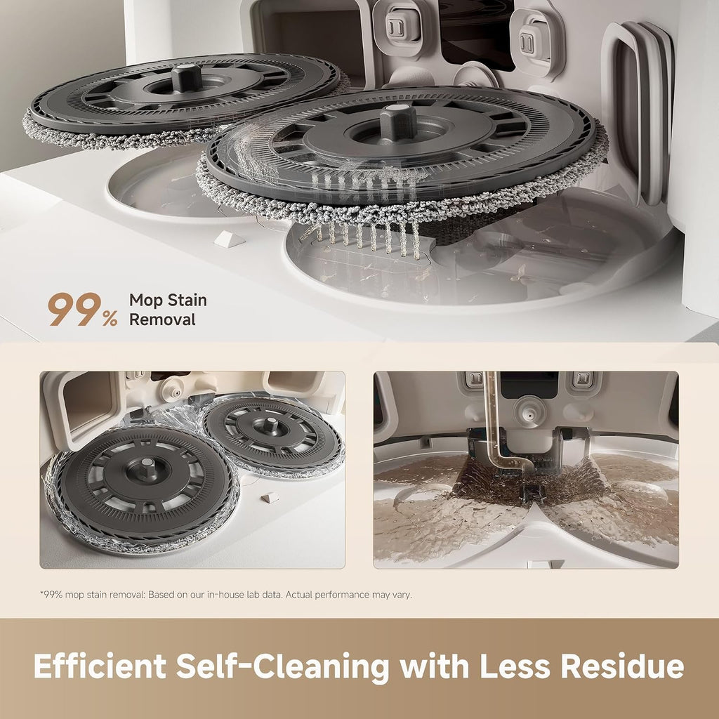 dreame L10s Ultra Gen3 dreame Robot Vacuum and Mop, 25,000PA Power Suction, MopExtend™ RoboSwing Technology, Self -Empty for 100 Days, Auto Mop Washing, Pet Zone Cleaning,App Control, All in one