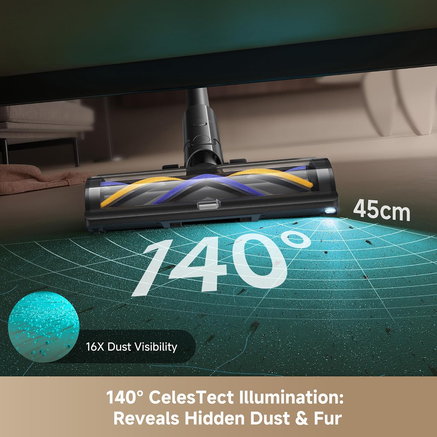 Dreame X2 Cordless Stick Vacuum Cleaner, 180AW Powerful Suction, TangleCut™ Anti-Tangle Technology, 90 Min Runtime, HEPA H14 Filtration, Smart Dust Detection, Lightweight 1.6kg Design (Grey)