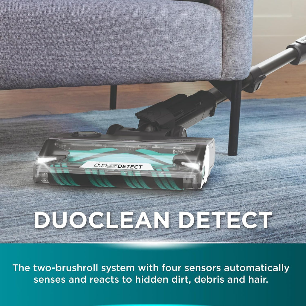 Shark PowerDetect Corded Upright Vacuum, Powerful Deep-Clean Suction Vacuum with Dirt Detect Sensors & Reverse Cleaning Technology, Includes Accessories, AZ3900ANZ, Stone